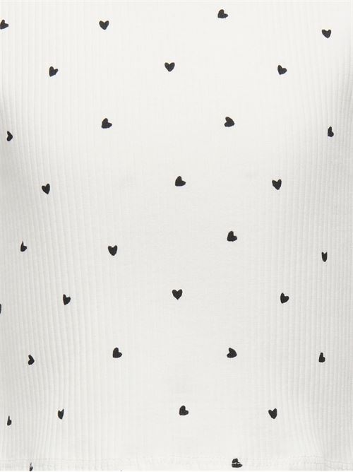  ONLY KIDS | 15346421/Cloud Dancer Black Hearts